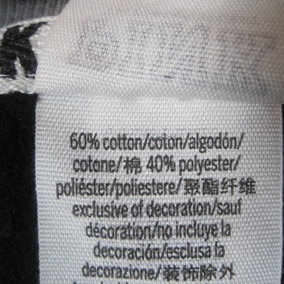 VICTORIA’S SECRET PINK brand, black/grey/white/silver color pullover. Size XS - Picture 8 of 8